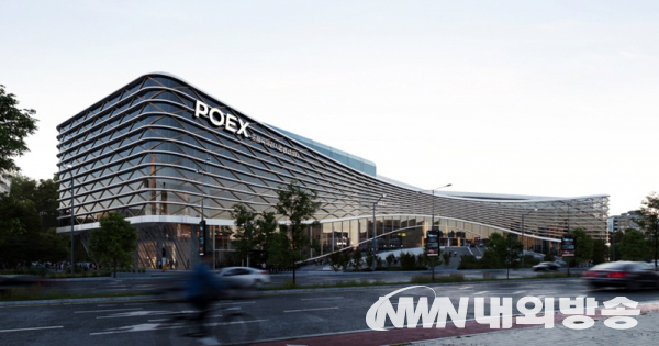 ‘포항국제전시컨벤션센터(POEX)’의 착공식을 18일 개최했다포엑스 조감도(사진=포항시)<br>