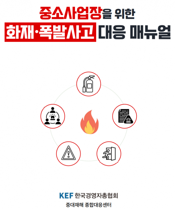 6일 경총이 발간한 '중소사업장 폭발 사고 대응 매뉴얼'(이미지=한국경영자총협회)
