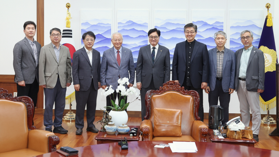 우원식 국회의장이 시민사회단체 대표들과 간담회를 진행했다.(사진=대한민국 국회)