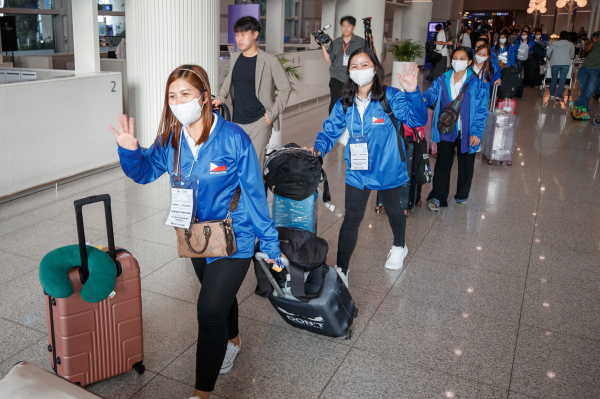 우리나라에 입국한 외국인 가사관리사 (사진=연합뉴스)