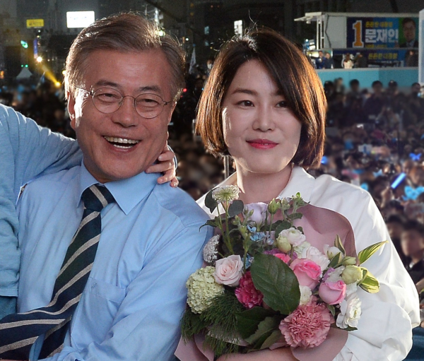 문재인 전 대통령(좌)과 딸 다혜 씨(우)(사진=연합뉴스)