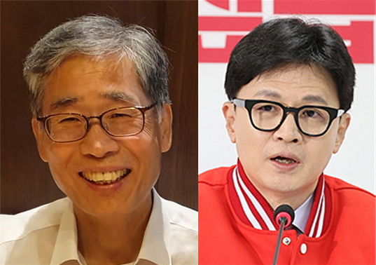 신평 변호사(좌), 한동훈 국민의힘 대표(우) (사진=페이스북, 국민의힘)