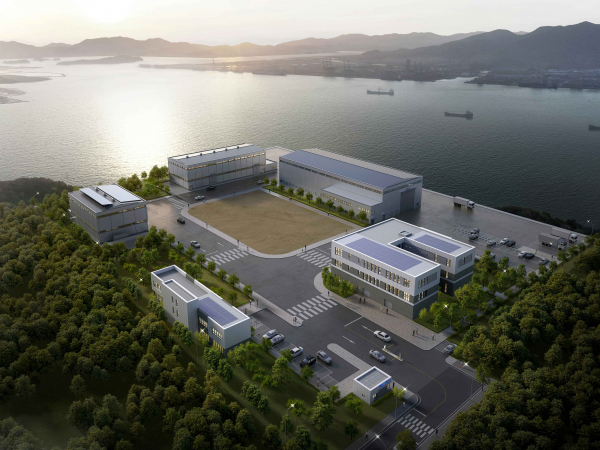 친환경선박 남항 연구인프라 조감도(출처=전남도청)