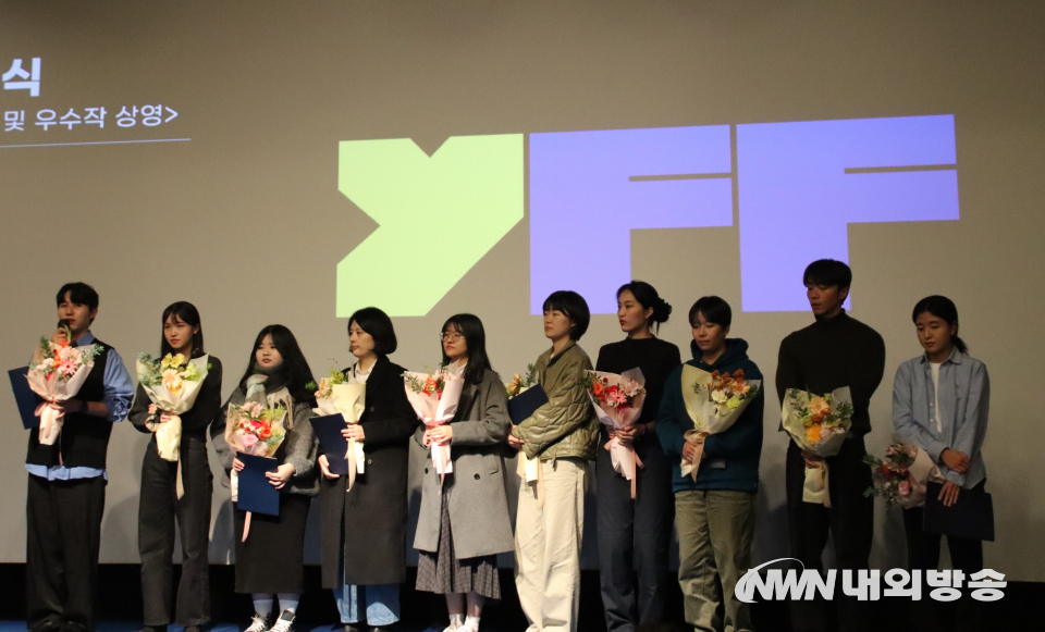지난해 영화제 사전제작지원작과 시나리오 멘토링에 선정된 청년 감독들. (사진=임동현 기자)