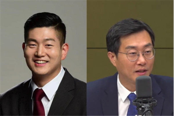 김재섭 국민의힘 의원(좌) 장경태 더불어민주당 의원(우) (사진=페이스북, CBS)
