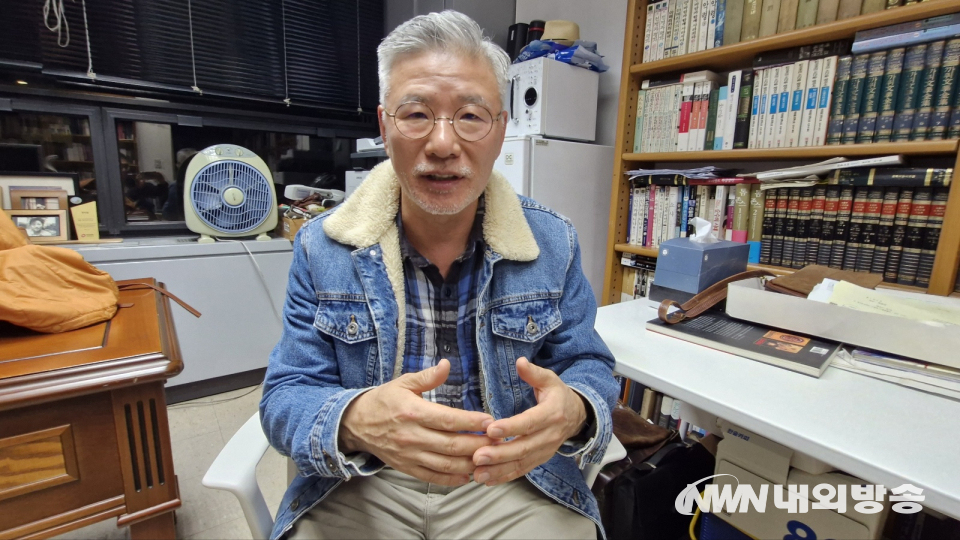 전경일 작가. (사진=임동현 기자)
