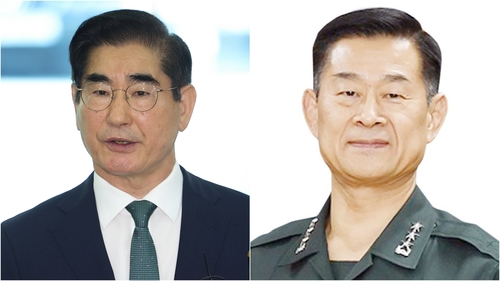 김용현 국방부 장관(좌) 후임으로 지명된 최병혁 주 사우디 대사(우)(사진=연합뉴스)