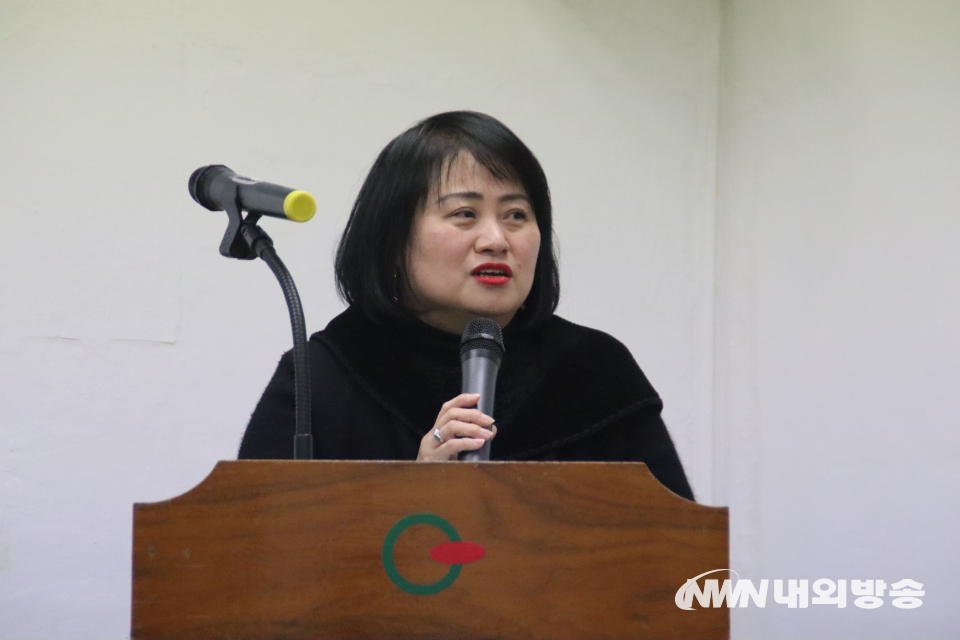 한주리 출판문화학회 회장. (사진=임동현 기자)
