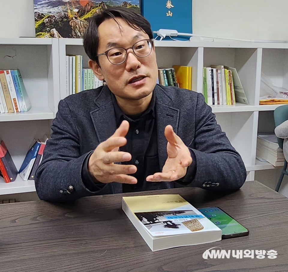 안창현 콘텐츠문화학회 회장. (사진=이건웅)