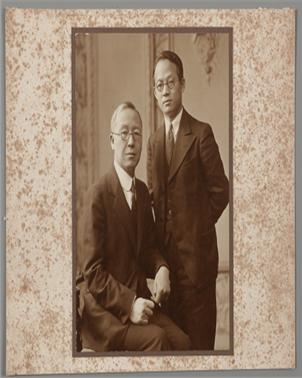 서영해와 이승만. (사진=부산광역시)