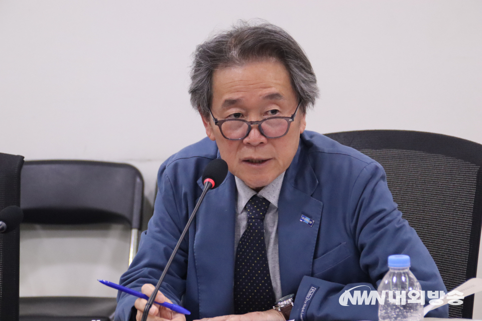 김갑년 조국혁신당 대한민국역사바로세우기 특별위원회 위원장. (사진=임동현 기자)