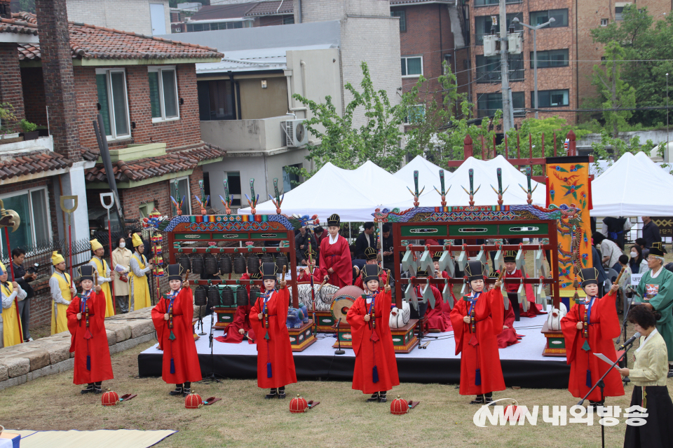 제례악. (사진=임동현 기자)